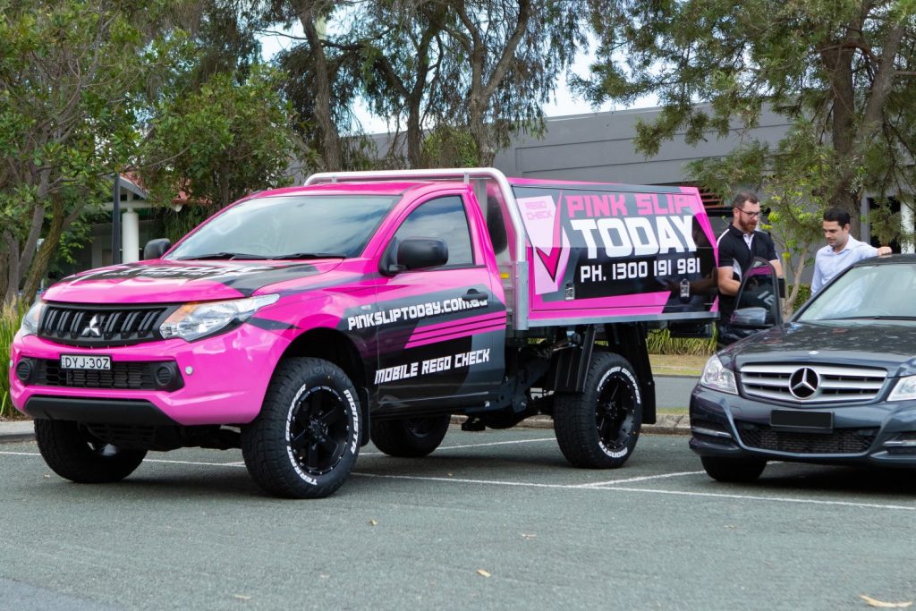 Mobile Rego Check Sydney All Suburbs Pink Slip Today
