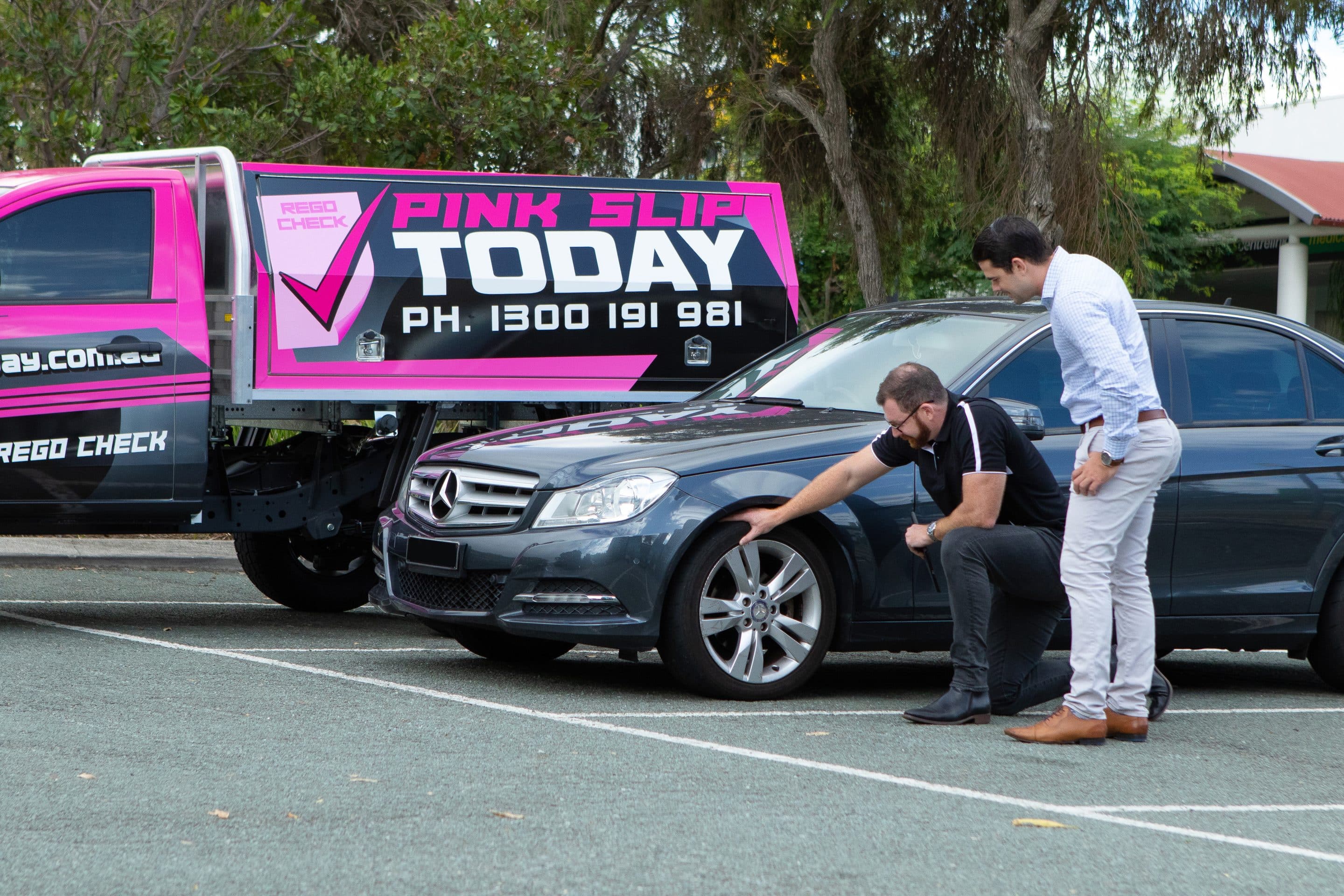 Vehicle inspection on-site